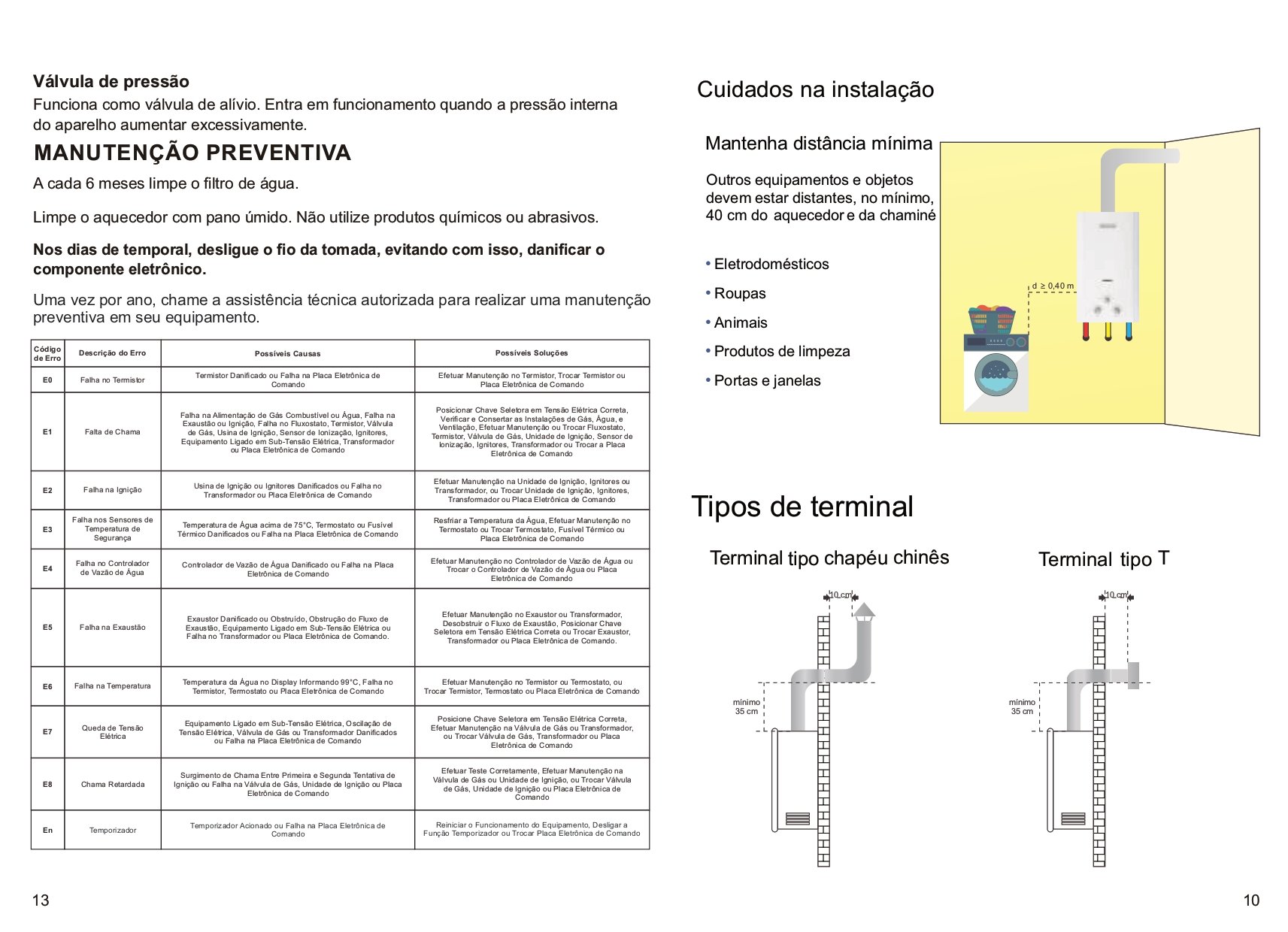 Aquecedor a Gas Mod In 350d Glp Bivolt - Inova - 14