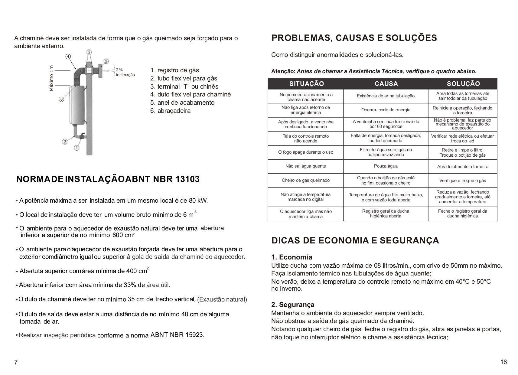 Aquecedor a Gas Mod In 350d Glp Bivolt - Inova - 11