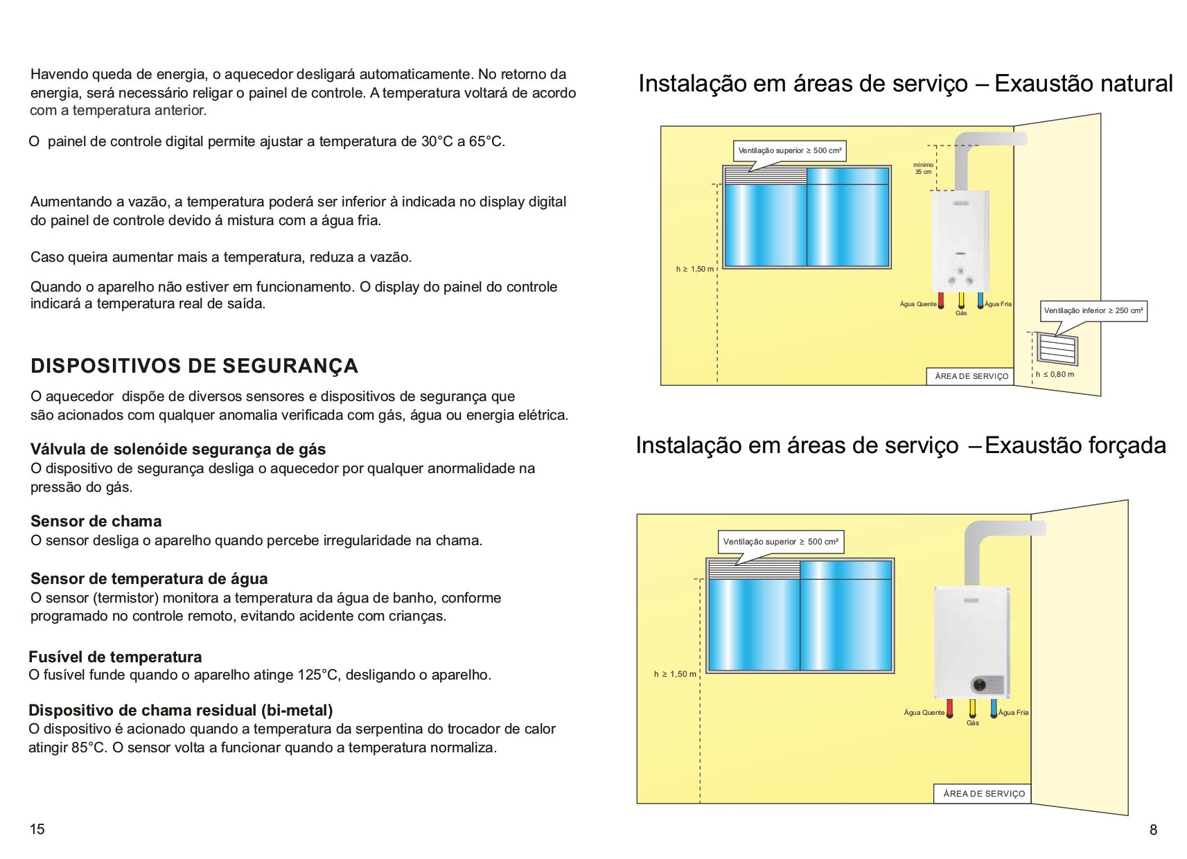 Aquecedor a Gas Mod In 350d Glp Bivolt - Inova - 12