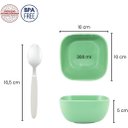 Ver imagem 3 de Kit Jogo Sobremesa Tigela Colher Conjunto Pote Sorvete 12pçs