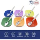 Ver imagem 7 de Kit Jogo Sobremesa Tigela Colher Conjunto Pote Sorvete 12pçs