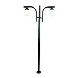 Poste Colonial de Jardim Londrina de Alumínio Fundido 300cm - 1 Poste Colonial de Jardim Londrina de Alumínio Fundido 300cm - 1