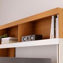 Ver imagem 6 de Home Estante Belaya Sala para Tv de até 65 Polegadas Freijo-off White Matte Freijo-off White Matte