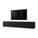 Ver imagem 2 de Rack para TV até 75 Polegadas com 8 Portas Suspenso 247cm Multimóveis MP1911 Preto