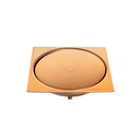 Ver imagem 1 de Ralo Inteligente Para Piso Click Dourado 10x10 Cm