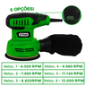 Lixadeira Roto Orbital Elétrica Profissional Madeira Lixa Trato Torb300r 300w 127v - 6