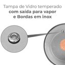 Ver imagem 4 de Panela Antiaderente Cerâmica Ceramic Life Gris Cinza 18cm - Brinox