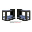 Ver mais imagens de Beliche Cama Auxiliar Ditália Treliche CM-15 Preto