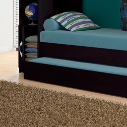 Beliche Cama Auxiliar Ditália Treliche CM-15 Preto - 11
