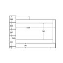 Ver imagem 5 de Beliche Cama Auxiliar Ditália Treliche CM-15 Preto