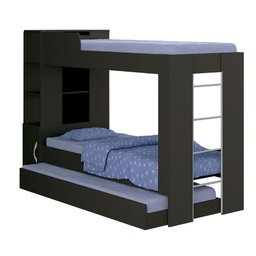 Beliche Cama Auxiliar Ditália Treliche CM-15 Preto - 1