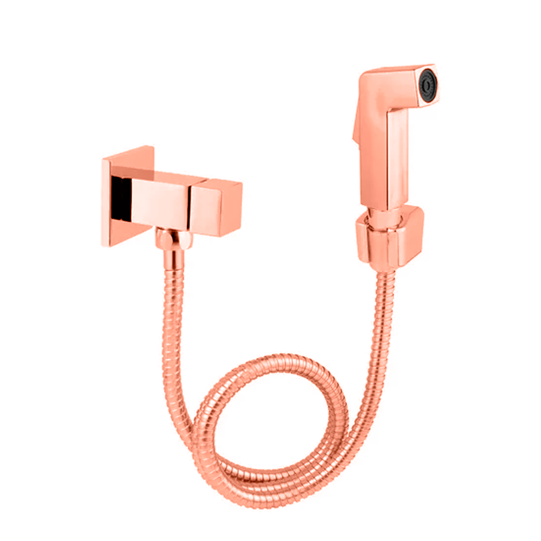 Ducha Higienica Fit Rose Gold com Gatilho Abs - 1/4 de Volta 78917 C 100 - 3