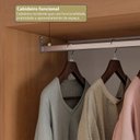 Ver imagem 7 de Guarda Roupa Modulado Roupeiro de Canto L 4 Portas 4 Gavetas 4 Prateleiras Versatille Yescasa