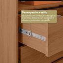 Ver mais imagens de Guarda Roupa Modulado Roupeiro de Canto L 4 Portas 4 Gavetas 4 Prateleiras Versatille Yescasa