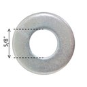 Ver imagem 3 de Arruela Lisa Galvanizada Stein 5/8 50 Peças