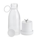 Ver imagem 2 de Mini Liquidificador 380ml Usb Branco Portátil com 6 Lâminas