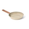 Frigideira Antiaderente Ultra Ceramic 24cm Indução Cor Bege Mou Pitaya - Oikos - 2