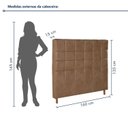 Ver imagem 3 de Cabeceira Estofada Queen 160cm Munique