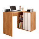 Ver imagem 5 de Escrivaninha Clyn 140cm Freijo/off White - Sallar Home