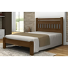 Cama Queen Size Antares de Madeira Maciça Angelim Pedra/tauari Imbuia - 1