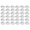 Ver imagem 1 de Kit 36 Potes para Sobremesas Doces 265ml Plástico Branco Restaurante Hotel Crippa