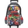 Mochila Infantil com Rodinha THE Avengers GD PT Luxcel - 1