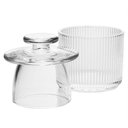 Ver imagem 2 de Manteigueira Francesa Lines Cristal 8,5x8,5x10cm - Wolff