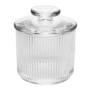 Manteigueira Francesa Lines Cristal 8,5x8,5x10cm - Wolff