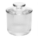 Ver imagem 1 de Manteigueira Francesa Lines Cristal 8,5x8,5x10cm - Wolff