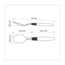 Ver imagem 7 de Kit 24 Colher Mesa Tramontina Ipanema Inox Vermelho