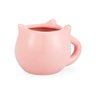 Caneca gato rosa fofo xícara 3D de gatinho fofinho cerâmica - 2
