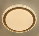 Ver imagem 4 de Plafon Led Kenle Dourado 50cm 3 Tons Com Controle Remoto Nordecor