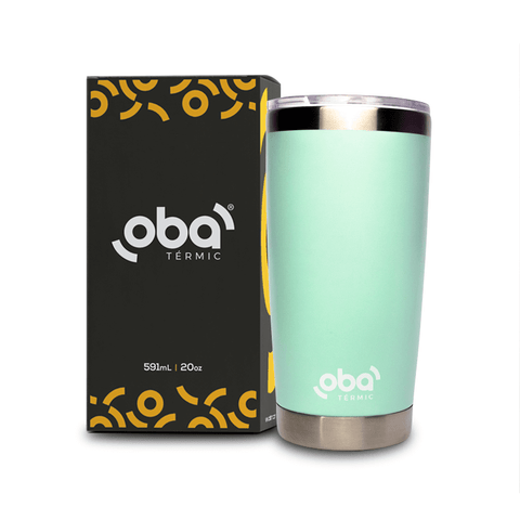 Copo Térmico com Tampa e Abridor [verde Água]