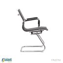 Ver imagem 4 de Kit 2 Cadeiras Office Manhattan Base Fixa Pu Várias Cores Braços Fixos - Fratini