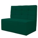 Ver imagem 5 de Canto Alemão Confortável para Apartamento Cozinha e Restaurantes Suede Verde