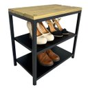 Ver imagem 1 de Sapateira Banco Strassis Design Sd-5003-50 Preto