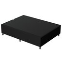 Ver imagem 1 de Base para Cama Box Casal 138x188cm Hit I02 Corano Preto - Mpozenato