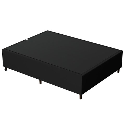 Base para Cama Box Casal 138x188cm Hit I02 Corano Preto - Mpozenato