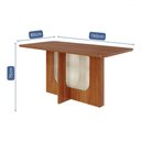 Ver imagem 2 de Mesa de Madeira Louise 160 Cm Cinamomo - Cimol
