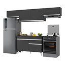 Ver imagem 3 de Armário de Cozinha Compacta 4 peças MP3697.898 Veneza Preto