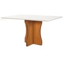 Ver imagem 2 de Sala de Jantar Completa com 6 Cadeiras MDF Laminado 1,60x0,90m - Bella - Art Salas