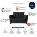 Ver imagem 5 de Sofá 2 Lugares e 2 Poltrona Decorativa para Sala de Estar