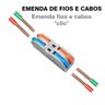 Conectores Eléctrico Borne Emenda 2 Fios Duplo Pct 2-2 - 5