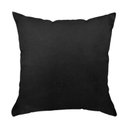 Ver imagem 1 de Capa para Almofada em Veludo Liso Quadrada Preto