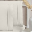 Ver imagem 3 de Jogo de Lençol Cama King 200 Fios Algodão 4 Peças Ponto Palito Anti-pilling com Toque Suave Premium: