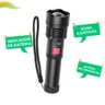 Lanterna  Led Recarregável Zoom T9 - com Indicador de Bateria e 5 Modos de Iluminação - 2