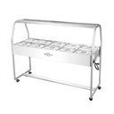 Ver imagem 1 de Buffet Térmico Aquecido 10 Cubas Inox Spl-512 220V - Spolu