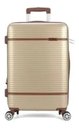 Ver imagem 3 de Conjunto com 3 Malas para Viagem Polo King Luxcell - Cor Champanhe