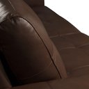 Ver imagem 3 de Sofá Decorativo 2 Lugares Turim 150cm Couro Caramelo G58 - Gran Belo