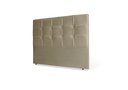 Ver imagem 1 de Cabeceira De Cama Box Luiza Casal 140cm X 106cm Suede Nude Mz Decor